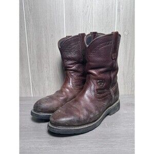 Ariat Men's 10EE US / 9W UK / 43 EUR Brown Leather Waterproof Work Boots